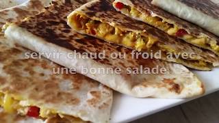 Pain a tacos garni اكلة سهلة وسريعة للعشاء [upl. by Fanny]