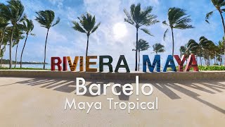 Explore The Stunning Barcelo Maya Tropical In Mexicos Riviera Maya In 4k  2024 Travel Vlog [upl. by Zrike]