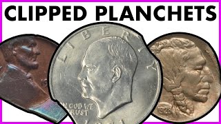 Clipped Planchet Coin Error Complete Overview Values History and Commentary With Error Dealer [upl. by Nager]