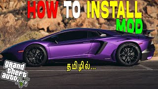 HOW TO INSTALL MOD IN GTA 5 TAMIL  VICKY OG [upl. by Kragh]