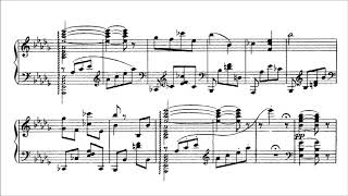 Modest Mussorgsky  Reverie on a theme by Loginov1865 Score [upl. by Farny]