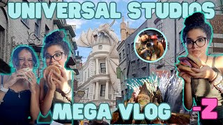 UNIVERSAL STUDIOS MEGA VLOG  Firework Show  Food Blog  Shopping  Rollercoasters  Z  2024 [upl. by Jereme398]