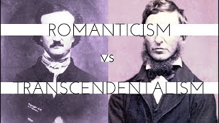 American Renaissance Literature Romanticism vs Transcendentalism [upl. by Freda]