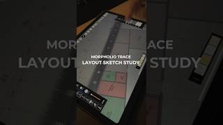 Morpholio Trace  Layout Sketch Study [upl. by Scheer982]