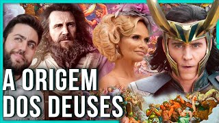 COMO SURGIRAM OS DEUSES ⚡🌞 De HÓRUS e ZEUS até THOR e JESUS Origem dos mitos  DEUSES E DEUSAS 01 [upl. by Ecinue]