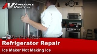 Maytag Refrigerator Repair  Ice Maker Not Making Ice  Control Board [upl. by Aima163]