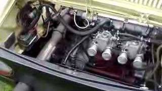 Fiat 850 Abarth 1600 engine start [upl. by Woody]