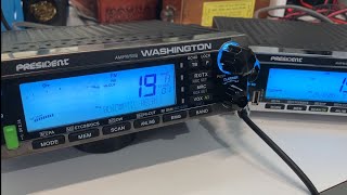 Is this the most advanced CB Radio ever President Washington AM FM SSB 10 Meter Radio [upl. by Jennifer786]