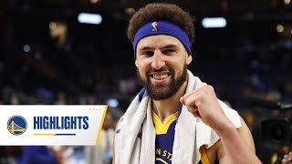 Comeback Season Klay Thompsons BEST 202122 Warriors Highlights [upl. by Walford619]