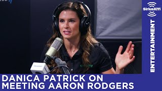 Danica Patrick on how she met boyfriend Aaron Rodgers [upl. by Aeduj556]