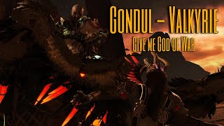 Gondul Valkyrie Max Difficulty  God of War 2018 [upl. by Mannuela]