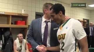 NDSU Mens Basketball Rallies for 22nd Straight Home Win [upl. by Lyndsey]