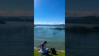 Beautiful summers day chilling by lake Murten [upl. by Leiuqeze]