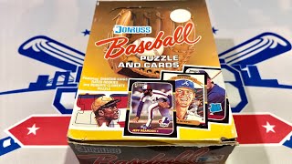 1987 DONRUSS BASEBALL CARD BOX OPENING Throwback Thursday [upl. by Molli]