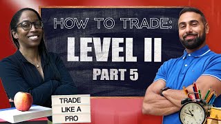 Level 2 Order Book Trading LIVE How to Read the Market Like a Pro [upl. by Ainoval]