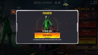 Peguei o TOP Criminal verde no Free Fire [upl. by Mihalco372]