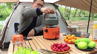 APG Portable Household Room Heating Warmer 2 In 1 Camping Gas Stove Propane Butane Tent Heater [upl. by Nedrob907]