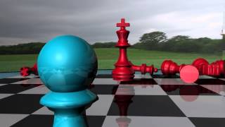 Maya 3D Chess Fight Animation [upl. by Mcfarland]