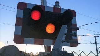 Manor Way Level Crossing London [upl. by Dnyletak]