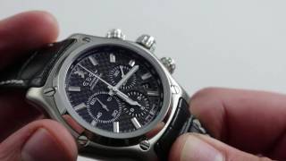 Ebel 1911 BTR Chronograph 1215863 Luxury Watch Review [upl. by Hoseia438]