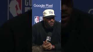 quotI Know How Great He Isquot  LeBron Sounds Off On Nikola Jokic After Game 4  Shorts [upl. by Anos]