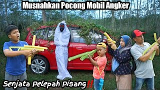 PERANG MELAWAN POCONG MOBIL ANGKER   eybel channel [upl. by Roman]