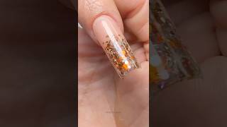 Strass Nail no Molde F1 usando gel sólido moldef1 gelsolido nailartist [upl. by Alvera795]