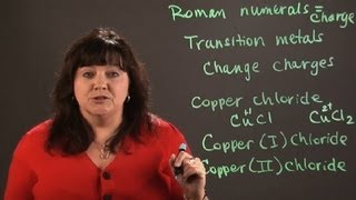 How to Use Roman Numerals in Chemistry Nomenclature  Chemistry and Physics Calculations [upl. by Lihkin]