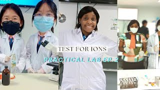 Test For Cations and Anions  Practical Lab Ep 2 [upl. by Sabra]