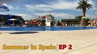 Summer Caravan Holiday to Spain  EP2  Settling in [upl. by Norved]