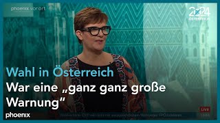 Wahl in Österreich Einordnung von Daniela Ingruber Institut für Strategieanalyse Wien am 290924 [upl. by Tobye]