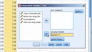 Independent Sample ttest [upl. by Okimat652]