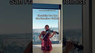 electricviolin bayarea dualipa electricity sanfrancisco event events corporateevents fyp [upl. by Rriocard]