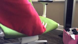 Herman Miller Embody squeaky noise 201401 [upl. by Fleeman]