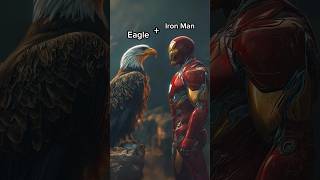 Eagle 🦅 x iron man remix ai video clips love shorts video lofi song video viralvideo [upl. by Chura]