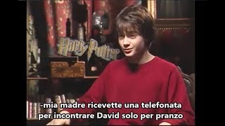 quotHarry Potter e la pietra filosofalequot intervista al trio [upl. by Norvil]