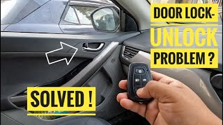 Car Door LockUnlock Problem solved [upl. by Londoner]