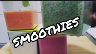 FRUIT AND VEGETABLE SMOOTHIES [upl. by Ahsiri]