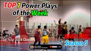 🏀🔥Top 7 Incredible BMPPBL Power Plays of the Week💥  19 July 2024 shortvideo highlights [upl. by Atul]