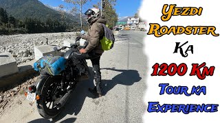 Yezdi Roadster pe 1200 Km Tour ke baad Ownership experience yezdi yezdiroadster jawayezdi [upl. by Stieglitz]