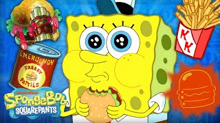 Tastiest Foods in Bikini Bottom 😋  15 Minute Compilation  SpongeBob [upl. by Epotimet]