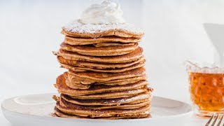 KETO GINGERBREAD PANCAKES  How to make Keto Pancakes  Keto Christmas Recipe  Keto Vlogmas 2 [upl. by Lovell31]