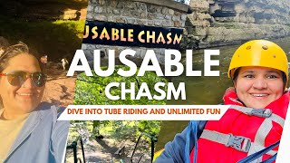 Ausable Chasm Kayaking Adventure  Indian Vlogger [upl. by Dragde600]