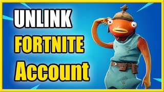 How to Unlink Fortnite Account on PS5 PS4 Xbox Logout Easy [upl. by Schmitz40]