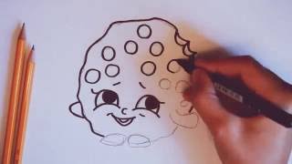 Игрушки шопкинс Как рисовать шопкинс How to draw shopkins [upl. by Kcireddor]