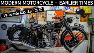 Rare 1947 Velocette KSS 350 Overhead Cam  Original amp Very Complete  Wahoo [upl. by Orimlede]