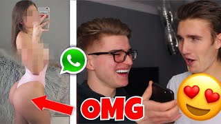 WhatsApp PRANK 🔥“Drake  God’s Planquot an SCHLMPE 😱 schickt Arschbild mit Cly [upl. by Rombert550]