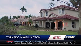 Tornado rips through Wellington neighborhood leaving trail of damage [upl. by Sedgewick213]