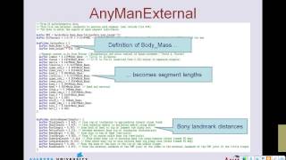 Webcast Anthropometrical Scaling of Musculoskeletal Models [upl. by Crean]