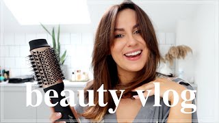 Triki na piękne włosy  genialna szczotko suszarka za 89 zł beautyvlog1 [upl. by Antoinetta]